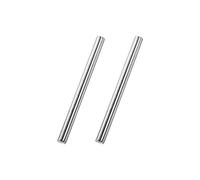 sourcing map Varillas Redondas Sólidas de Acero Inoxidable 304 8mm x 100mm para DIY, 2 Piezas