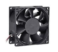 sourcing map Ventilador de enfriamiento DC sin escobillas #0293 Autorizado SNOWFAN 92mm x 92mm x 38mm 24V