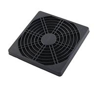sourcing map Ventilador de PC 120mm 12cm Plástico Filtro Protector Polvo A Prueba de Polvo Malla Negro