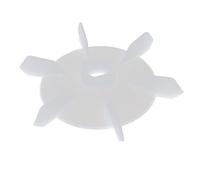 sourcing map Ventilador del Motor de Rueda de paletas Pieza de Repuesto de 20mm de Diámetro Interior de 6 paletas de plástico del Impulsor.