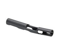 sourcing map Violín Arco Clip Violín Goma Arco Empuñaduras Soporte Empuñaduras 106mm/4,1 Pulgadas Grande Tamaño Negro para Violín