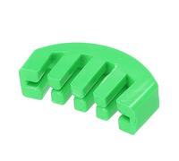 sourcing map Violín Práctica Mudo Violín Silencio Goma Violín Mudo Verde para Violín 4/4 Violín Volumen Control