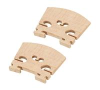 sourcing map Violín Puente Arce Madera Violín Piezas para 1/4 Violín, Paquete de 2
