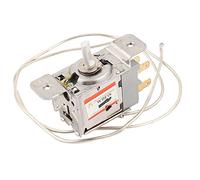 sourcing map - ® WDF18 3 pin terminales 65 cm cordón de metal congelador frigorífico termostato
