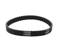 sourcing map - Xl-100 de 10 pulgadas 037 de 9,5 mm de ancho de caucho negro correa dentada síncrona