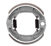 sourcing map Zapata de Freno Resorte para Moto Pastilla de Metal 90mmx88mmx19mm