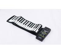 Sourcingbay Portátil 88 teclas enrollables teclado electrónico de silicona flexible Roll up teclado electrónico Piano con altavoz fuerte y pedal de pie