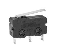 Sourcingmap - 10 pc 125v ac 5a spdt corta palanca de bisagra hacia el mini micro interruptor 1 na 1 nc