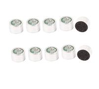 sourcingmap 10 Piezas 10mm Diámetro MICRAS Capsule Condensador De Electret Micrófonos