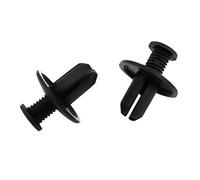 sourcingmap 100 Piezas Plástico Remaches de Fijación Tipo Empuje Clips de Guardabarros