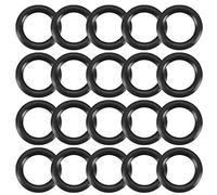 Sourcingmap - 20pcs negro nitrilo butadieno caucho NBR junta tórica 7,5 mm de diámetro interno 2 mm de ancho