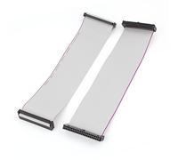 Sourcingmap® 2pcs Cable de Cinta Plana de extensión DIY Cable 20cm FC40P 40-Pin Conector IDC