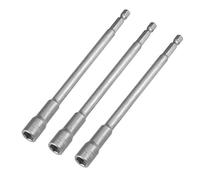 sourcingmap 3 brocas magnéticas de cambio rápido de vástago hexagonal de 8 mm, 150 mm de longitud, métricas