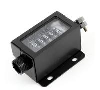 Sourcingmap a13030500ux0213 - Mini mecánica 5 dígitos contador cuenta el número arithmometer mano negro