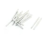 Sourcingmap a14031300ux0175-20 piezas de 30 mm x 2 mm de acero inoxidable redondos bares barras de eje para el juguete del coche del rc