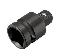 Sourcingmap - Barra de extensión de adaptador de vaso de impacto de 1/2" (F) a 3/8" (M), CR-MO
