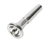 Sourcingmap - Boquilla de trompeta 7C chapada en plata, repuesto para cuernos de corneta para instrumentos musicales, accesorios para adultos principiantes, 1 unidad