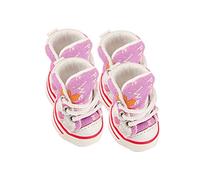 Sourcingmap Botas de Lona con Suela Antideslizante de Goma, tamaño 4, par de 2