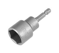 Sourcingmap - Broca hexagonal de cambio rápido de 1/4 pulgadas, 19 mm de diámetro, 65 mm de longitud, métrico