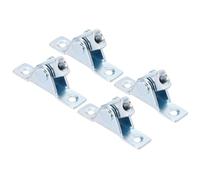 Sourcingmap - Conector de resorte de gas M8 rosca hembra A3 de acero con soporte, 4 unidades, tono plateado