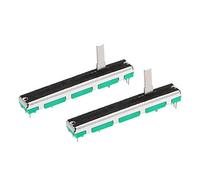 Sourcingmap Fader - Potenciómetro de doble potenciómetro, 60mm B10K-2pcs