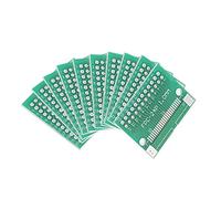 sourcingmap FPC 24P 0.5 / FPC 24P-1 a DIP Adaptador PCB SMD Convertidor 10pcs