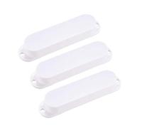 Sourcingmap - Juego de 3 cubiertas selladas para guitarra Fender ST Strat Stratocaster, sin agujeros, color blanco