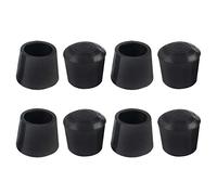 Sourcingmap - Juego de 8 Tapones de Goma Antideslizantes, Almohadillas para Patas de Silla, 20 mm, para Muebles, Mesas, Protector de Suelo, Reduce Ruido, Evita Arañazos