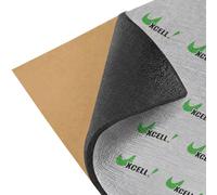 sourcing map 100X152cm Aislante Térmico Lámina Insonorizante Forro Papel Adhesivo 10mm De Espesor Espuma Aislante Acústico Insonorización Coche