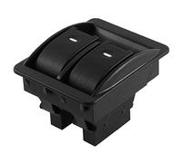 sourcingmap Luz Verde 2 Botones Interruptor de Coche Elevalunas 10 Pines Negro