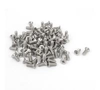 sourcingmap® M3 x 8mm Metrica Phillips Cabeza planaPernos avellanados Máquina Empulgueras 100pcs