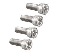 Sourcingmap M8X20mm 304 Acero Inoxidable De Rosca Inversa A La Izquierda Rosca Inversa Hexagonal Cabeza Tornillo Perno Sujetador 4Pcs