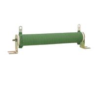 Sourcingmap - Resistencia de alambre tubular 2R de tipo fijo de 100 W, 2 ohmios