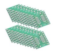 Sourcingmap SSOP 14 pines 0,65 / SOP 14 pines 1,27 a DIP adaptador PCB placa SMD convertidor 20 piezas