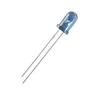 Sourcingmap TSAL6200 - Diodo de emisor de luz LED infrarrojo para Arduino, color azul, 50pcs 5mm 940nm Clear Blue, 1