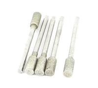 Sourcingmap - Vástago 3 mm de la culata 5 mm montado puntos de molienda bit 5 pc