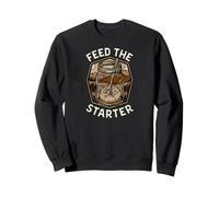 Sourdough Baker Bread Making Feed The Starter Sudadera