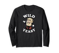 Sourdough Baker Wild Yeast Retro Cartoon Bread Making Manga Larga