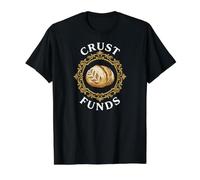 Sourdough Bread Baker Crust Funds Funny Baking Design Camiseta gráfica económica, Hombre, Negro, M