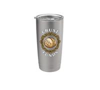 Sourdough Bread Baker Crust Funds Funny Baking Design Vaso térmico de acero inoxidable de doble pared
