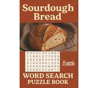 Sourdough Bread Word Search Puzzle Book: bread word search book