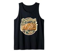Sourdough Crew Pan Masa Madre casero Panadero Camiseta sin Mangas