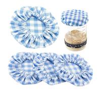 Sourdough Fermentation Cloth Covers 4 Piece Set Breathable Jar Cover Cloth Baking Supplies Anti Contamination Dough Proofing Jar Lid Alternative Kitchen Bread Making Tool | for bakers