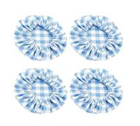 Sourdough Jar Cover, Reusable Breathable Set, Bread Dough Starter Jar Caps, Baking Kitchen Accessory Kit Dough Rising Covers for Bakers Home Bakery Coffee Shop Restaurant Rv Use 3.94x3.94x0.39 inches