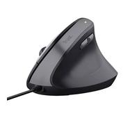 SOURIS ERGONOMIQUE FILAIRE BAYO II NOIR