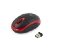 Ratón Óptico sin Cables 1000dpi (Negro/Rojo) - TITANIO