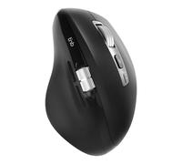 Souris sans fil rechargeable Bluetooth T'nB InfinitePro Noir | Recargable, conexión Bluetooth y dongle USB, rueda desbloqueable, rueda lateral, compatible con Windows y MacOS, color negro