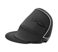 Souris sans fil T n b ergonomique verticale et rechargeable Noir | Bluetooth, recargable, vertical, reposamuñecas extraíble, Windows, macOS y Linux, negro