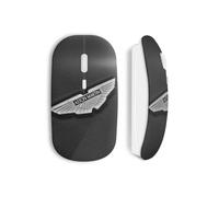 Souris Sin Logo Aston Martin Gris Negro