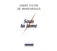 Sous La Lame (ebook)